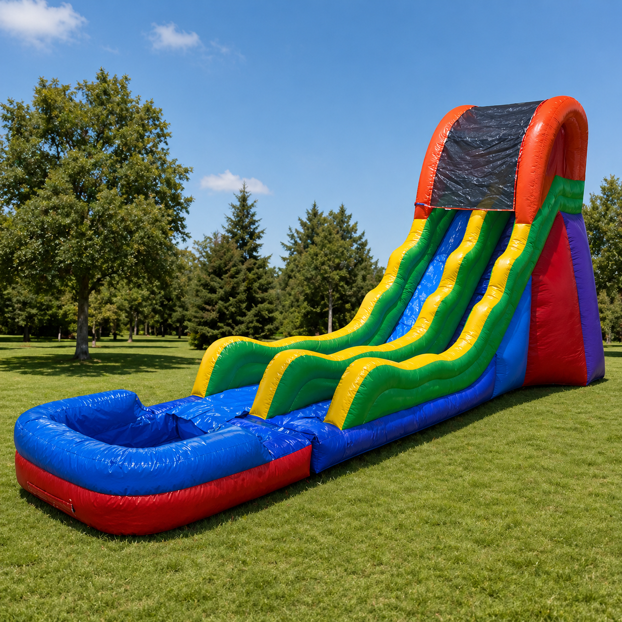 20' Fun Slide Wet N' Dry